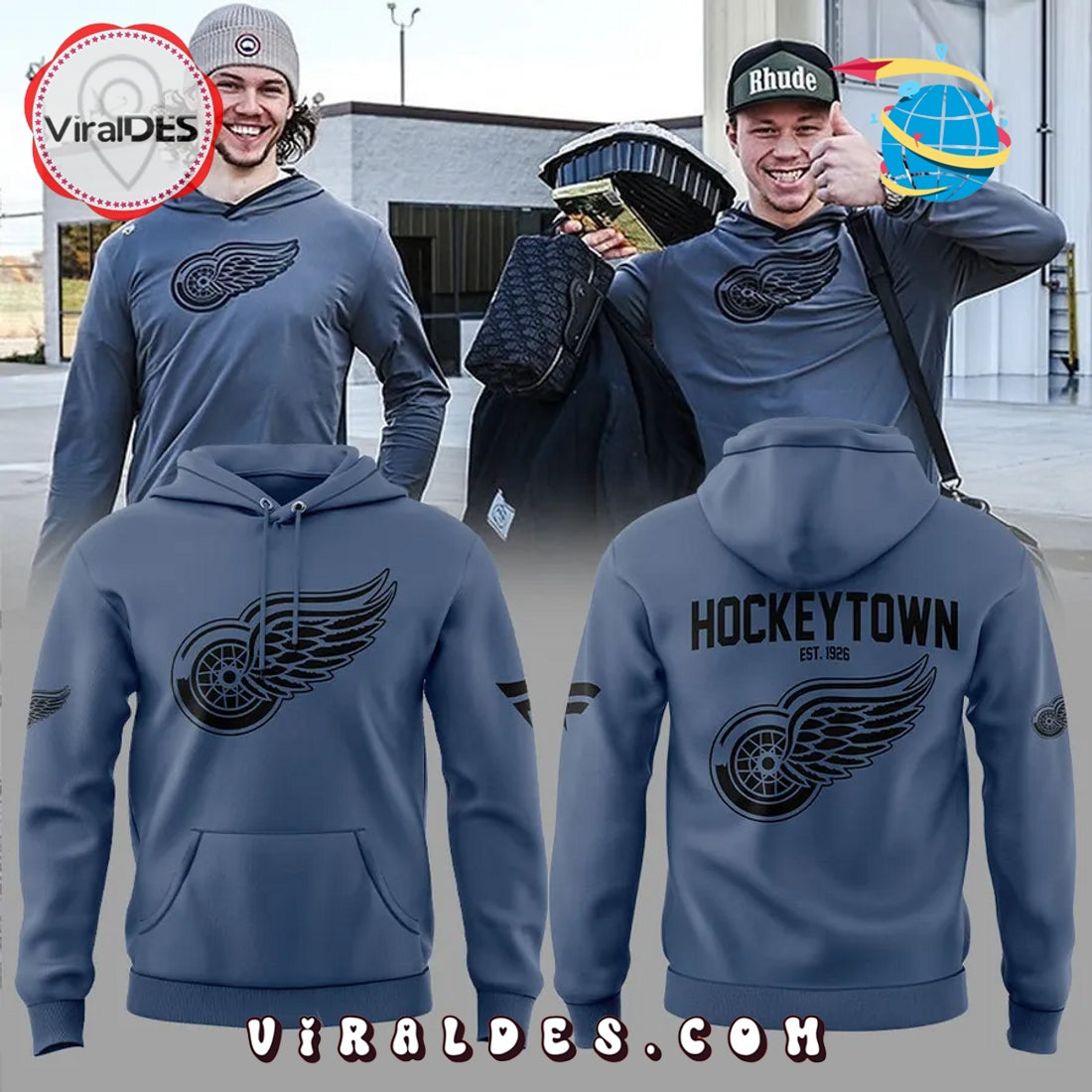 Detroit Red Wings 2025 Hockeytown Hoodie, Long Pants
