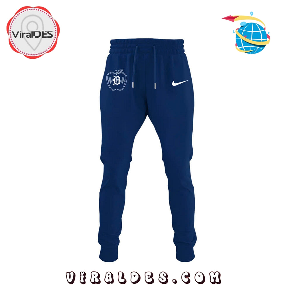 Detroit Tigers MLB Teacher Night Navy Hoodie, Long Pants