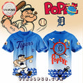 Detroit Tigers MLB x Popeye Baseball Jersey