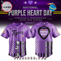 Detroit Tigers MLB x Purple Heart Day Baseball Jersey