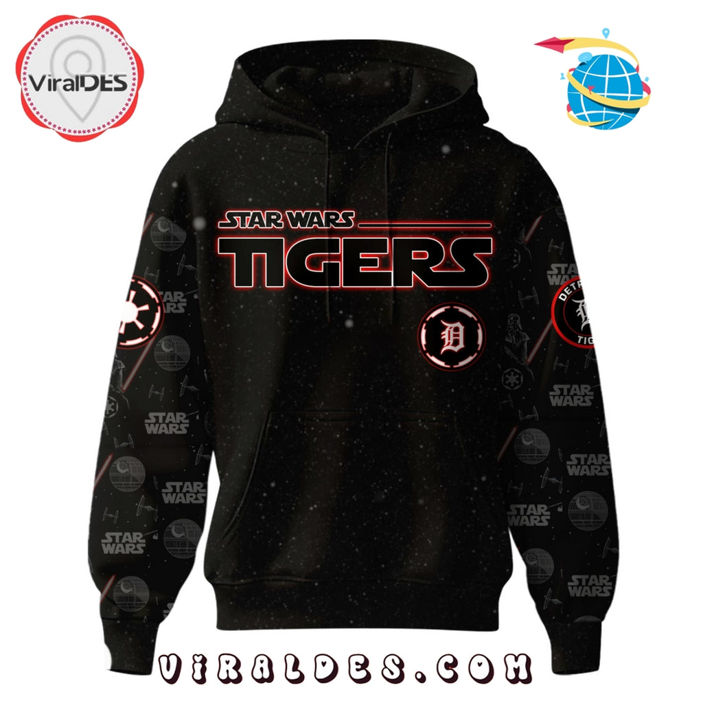 Detroit Tigers MLB x Star War Night Hoodie, Jogger, Cap