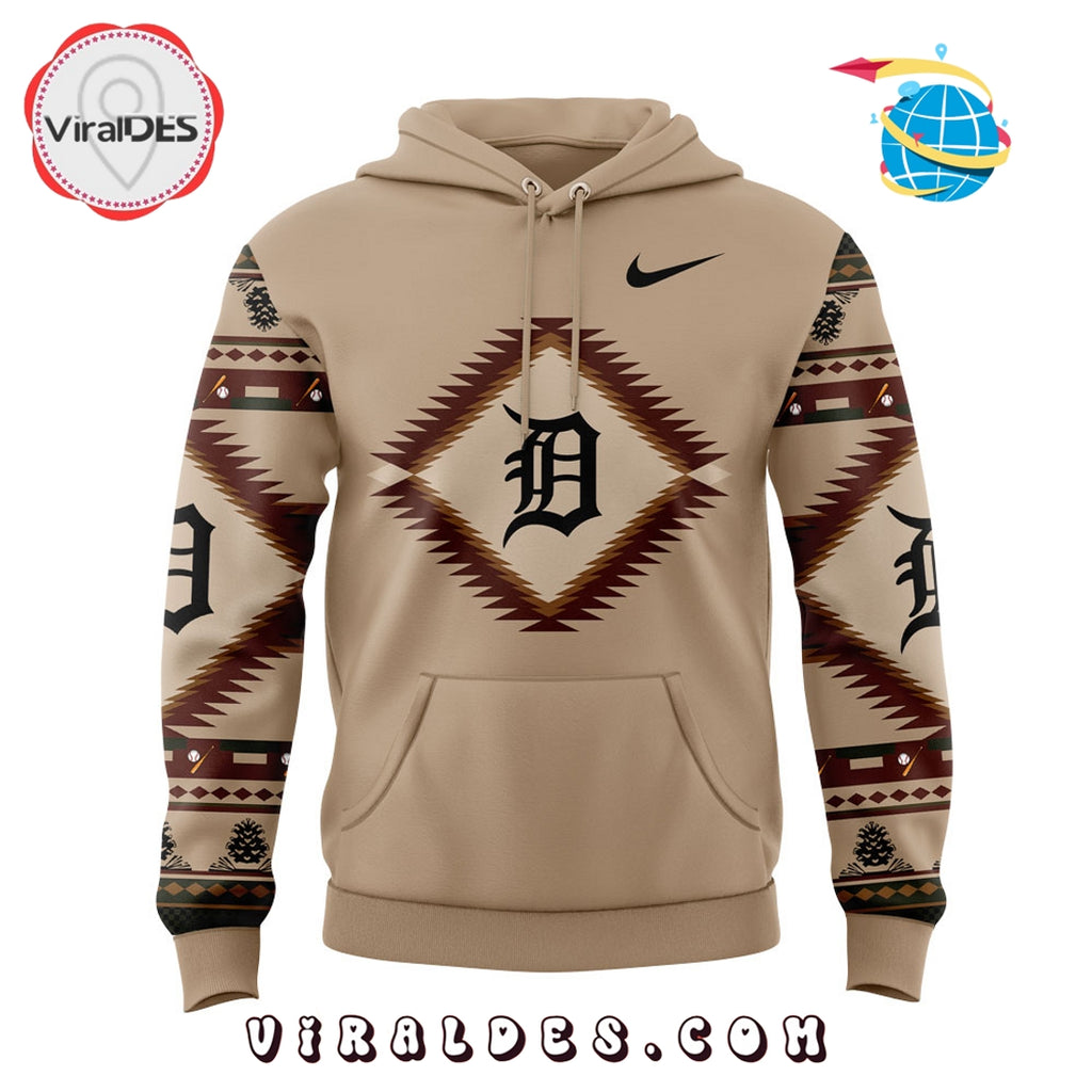 Detroit Tigers Native American Heritage 2025 Hoodie