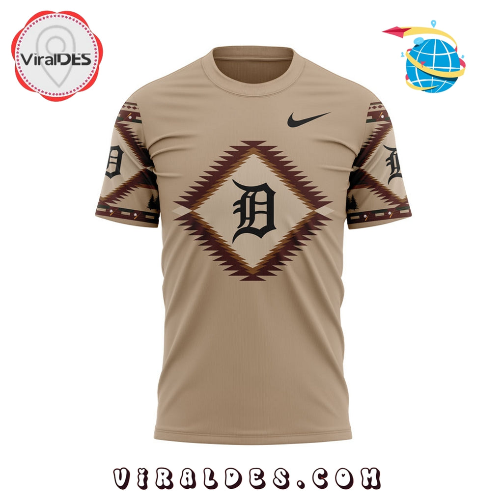 Detroit Tigers Native American Heritage 2025 Hoodie