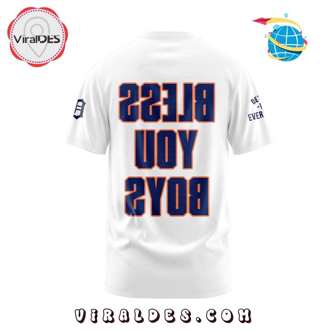 Detroit Tigers X Every Body Bless You Boys Hoodie