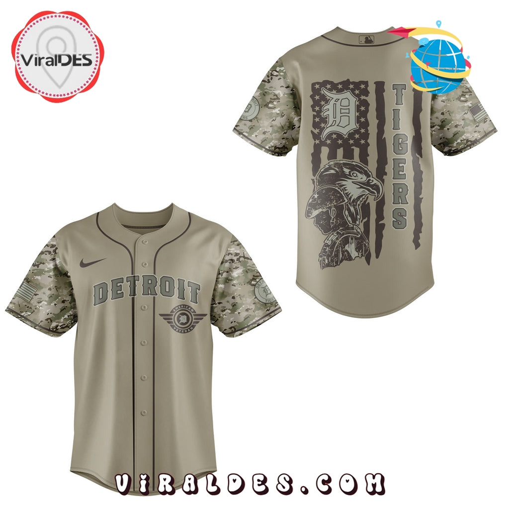 Detroit Tigers x Veteran U.S MLB Baseball Jersey