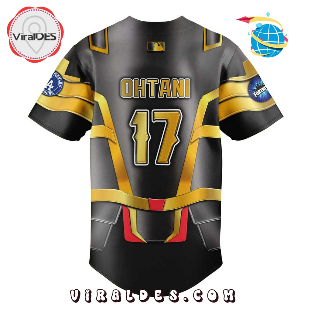Dodgers Fortnite X Samurai Shohei Ohtani Baseball Jersey