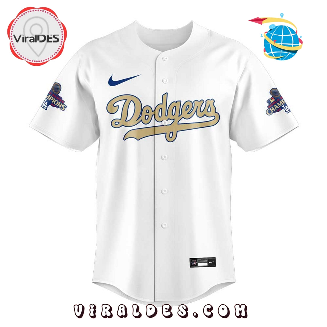 Dodgers Gold Collection Shohei Ohtani Baseball Jersey