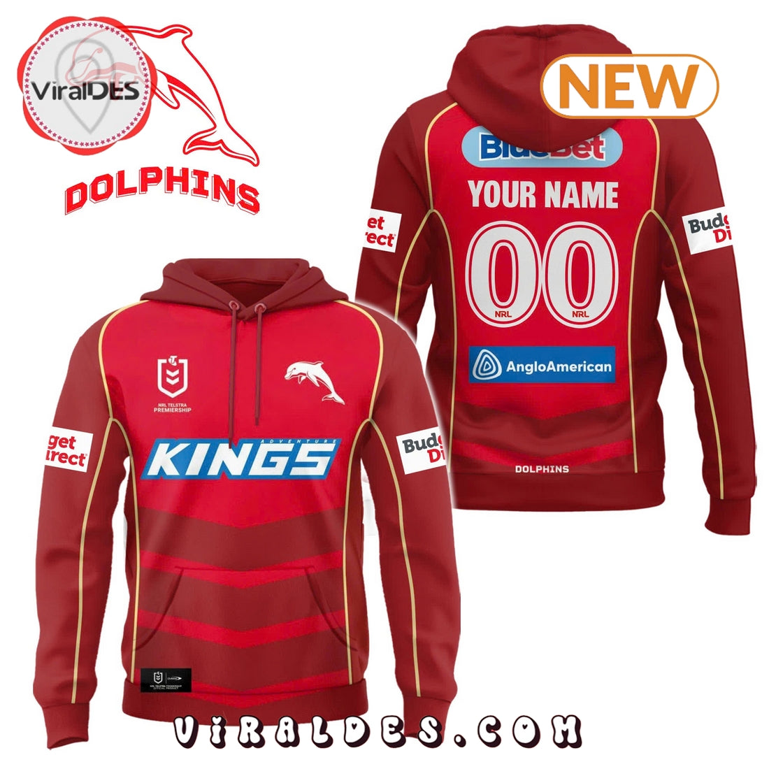 Dolphins 2025 Custom Limited Hoodie