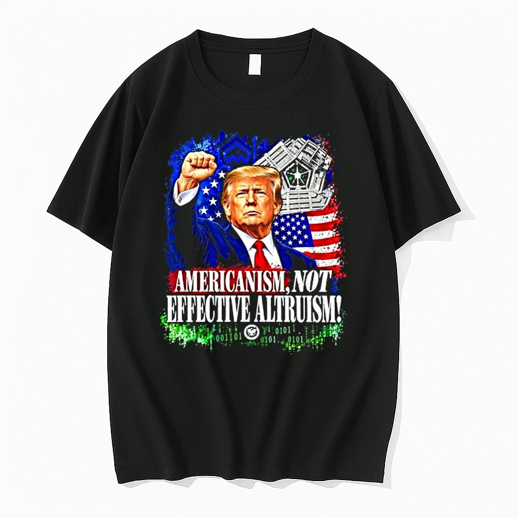 Donald Trump Americanism Not Effective Altruism 0 Tshirts Sweater
