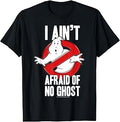 Ghostbusters Ain'T Afraid Ghost Text Unisex T-shirt, Sweatshirt, Hoodie (1)