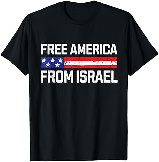 Free America Israel Unisex T-shirt, Sweatshirt, Hoodie (1)
