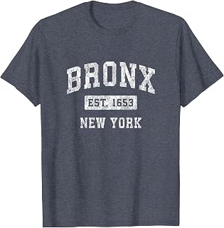 Bronx York Ny Vintage Established Sports Unisex T-shirt, Sweatshirt, Hoodie (1)