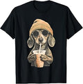 Dachshund Hipster Dog Unisex T-shirt, Sweatshirt, Hoodie (1)