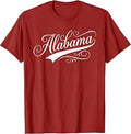 Vintage Alabama Script Swoosh State Pride Unisex T-shirt, Sweatshirt, Hoodie (1)