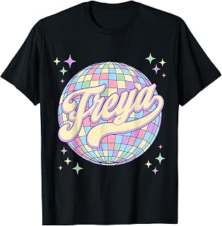 Freya Name Personalized Love Freya Retro 70s 80s Unisex T-shirt, Sweatshirt, Hoodie (1)
