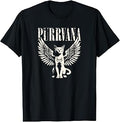 Purrvana Cat Parody 90s Grunge Rock Music Unisex T-shirt, Sweatshirt, Hoodie (1)