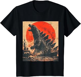 Retro Vintage Japanese Legendary Monster Kaiju Unisex T-shirt, Sweatshirt, Hoodie (1)