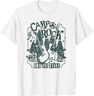 Camp Rock Estd 2008 Own Stage Distressed Poster Unisex T-shirt, Sweatshirt, Hoodie (1)