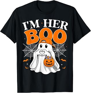 I'M Boo Matching Couples I'M Ghoul Halloween Couple Unisex T-shirt, Sweatshirt, Hoodie (1)