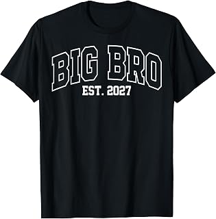 Big Bro Est 2027 Big Brother Announcement Unisex T-shirt, Sweatshirt, Hoodie (1)