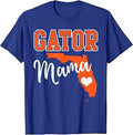 Gator Mama Florida Heart Shape Mothers Mom Unisex T-shirt, Sweatshirt, Hoodie (1)
