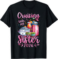 Sisters Cruise Trip Matching Cruising Sister 2026 Unisex T-shirt, Sweatshirt, Hoodie (1)
