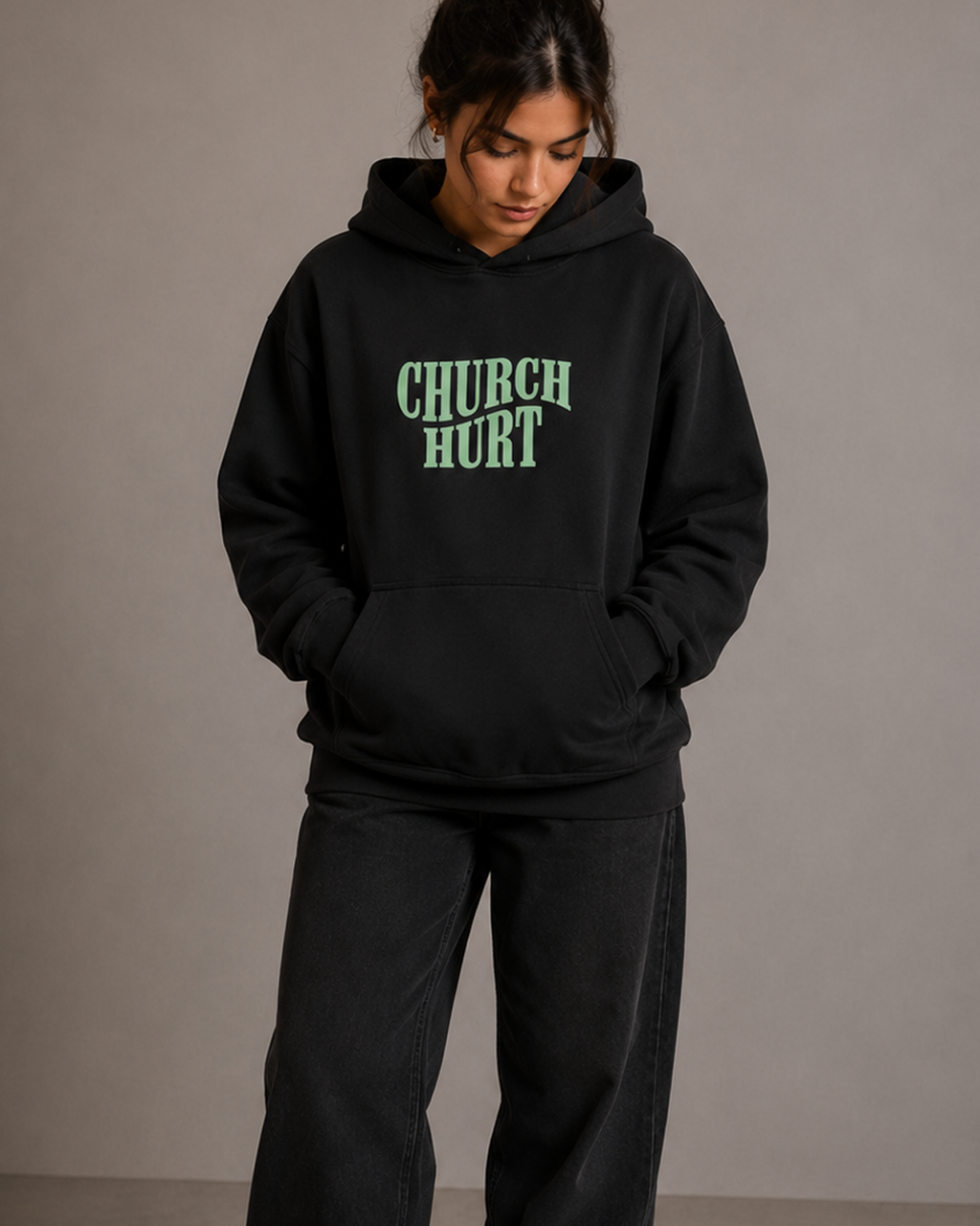 "Church Hurt Collection" || Statement Hoodie