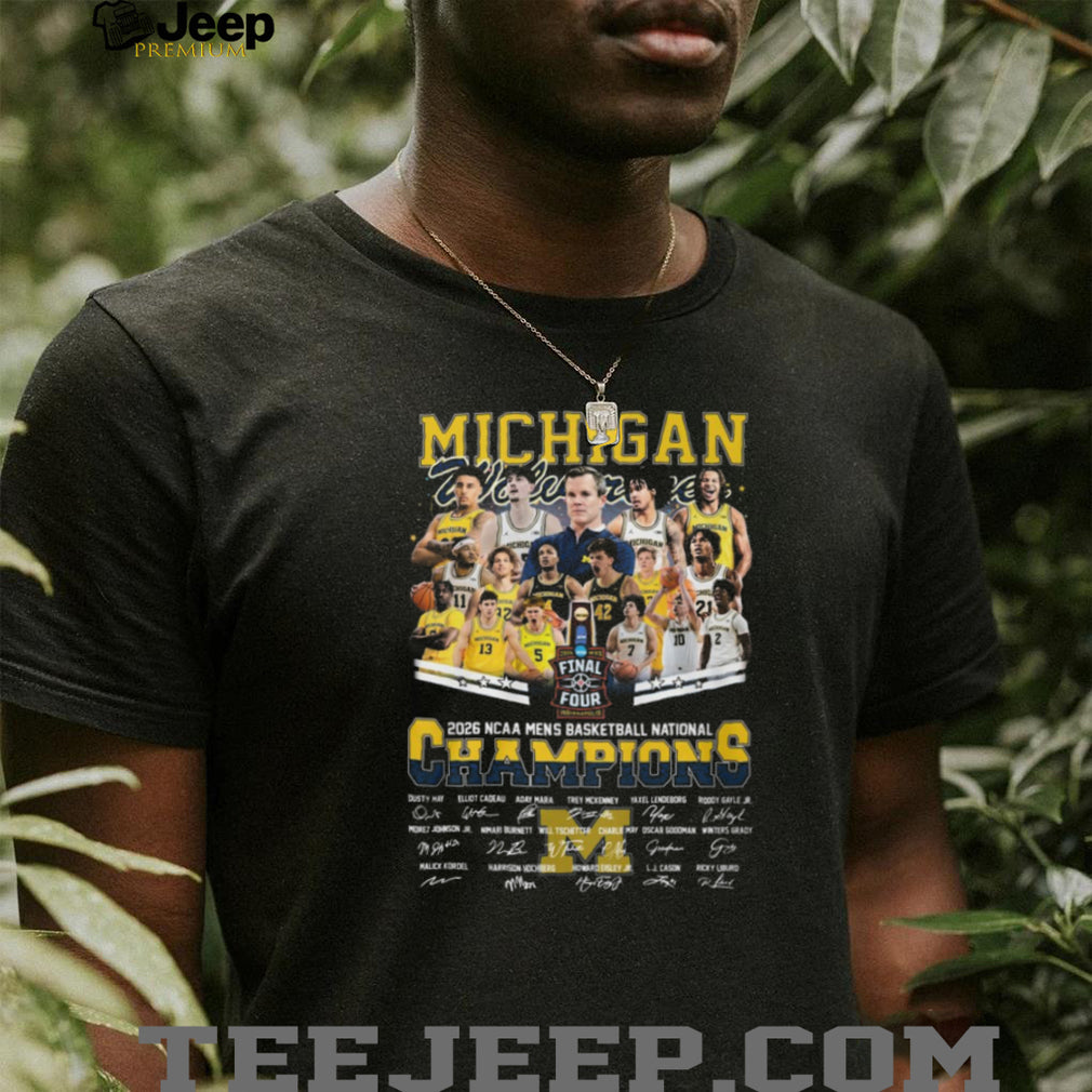 Michigan Wolverines 2026 NCAA Men’s Basketball National Champions T Shirt