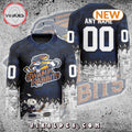 ECHL Greenville Swamp Rabbits Peanuts 75th Anniversary Hockey Jersey