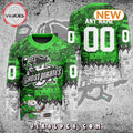 ECHL Savannah Ghost Pirates Peanuts 75th Anniversary Hockey Jersey
