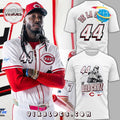Elly De La Cruz 2025 MLB Speedway White Shirt
