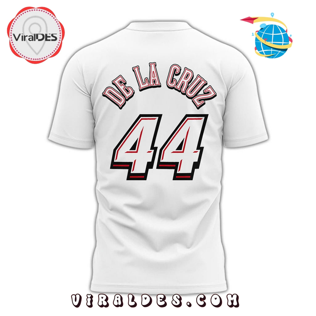 Elly De La Cruz 2025 MLB Speedway White Shirt