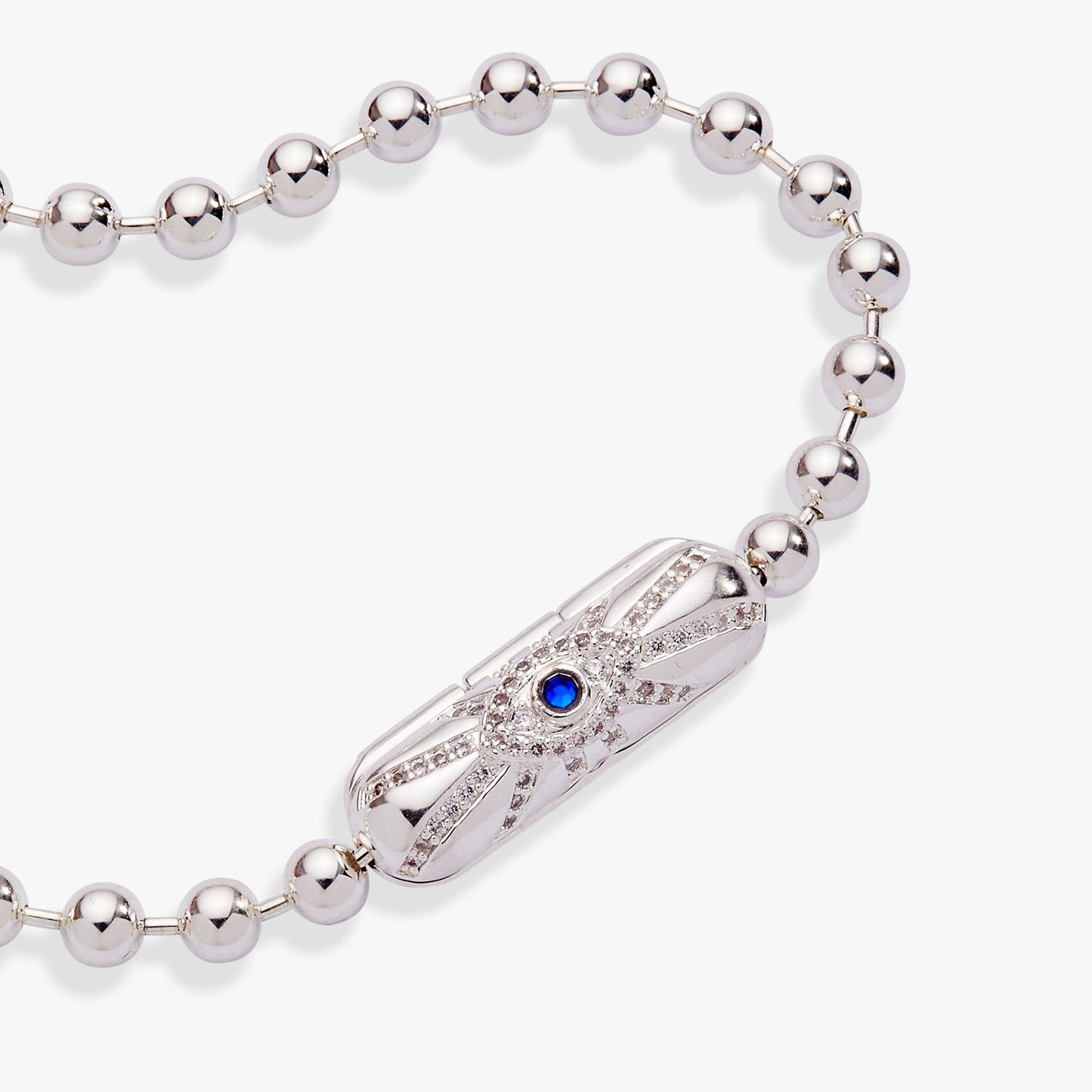Evil Eye Barrel Closure Bracelet