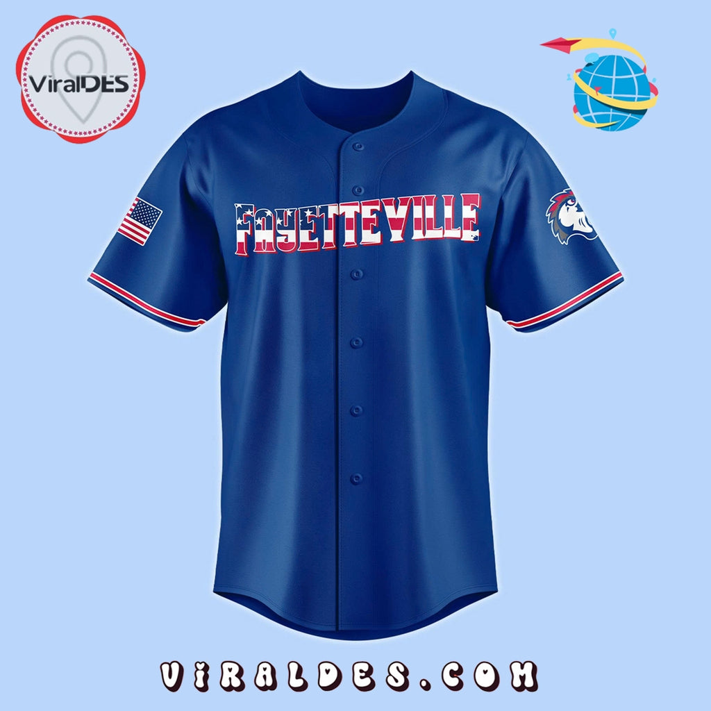 Fayetteville Woodpeckers Independence Day Celebration Jersey