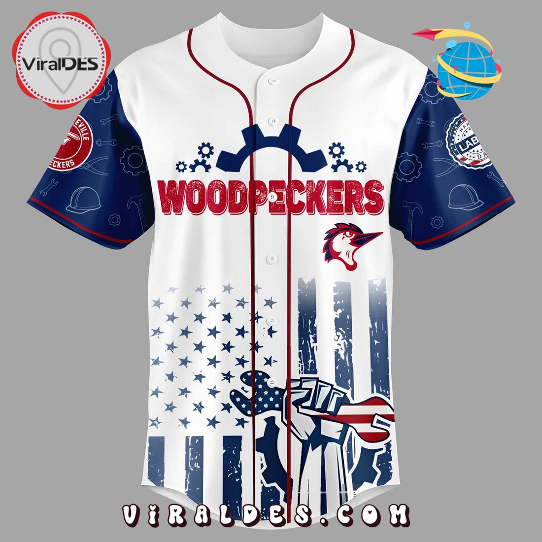 Fayetteville Woodpeckers Labo Day 2025 Jersey