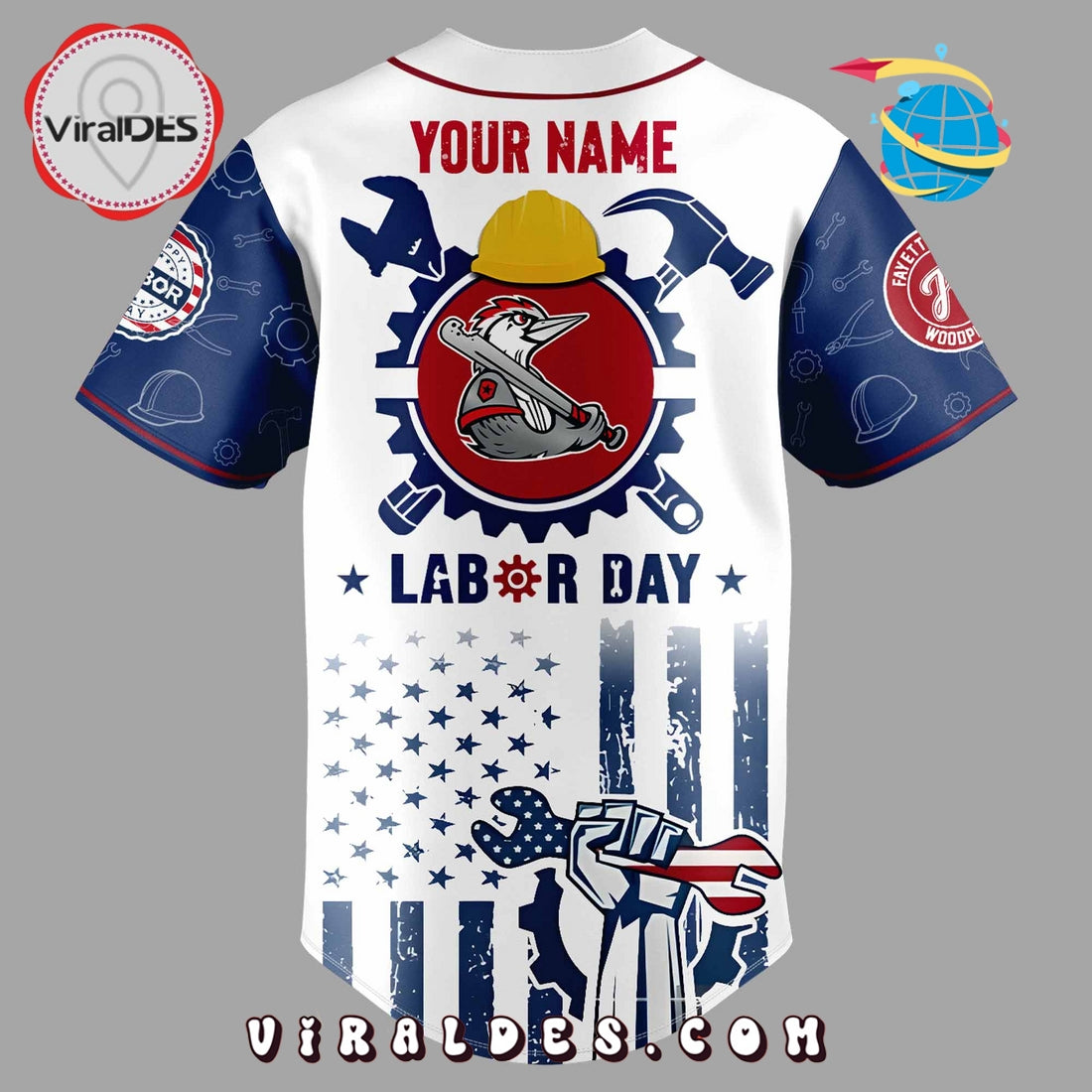 Fayetteville Woodpeckers Labo Day 2025 Jersey