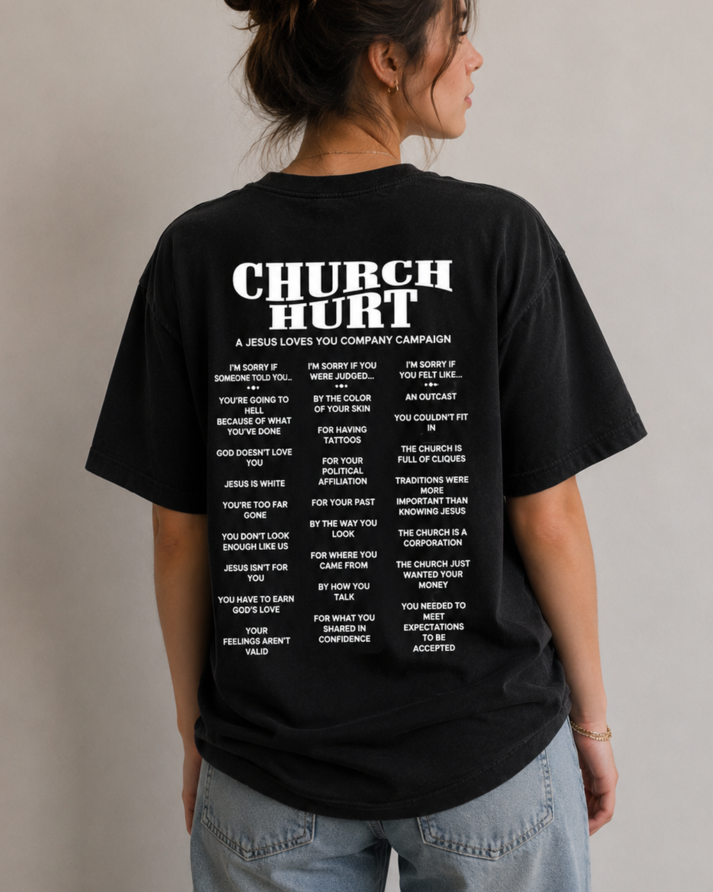 "Church Hurt Collection" || Statement Tee