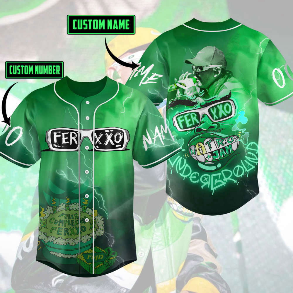 Feid Ferxxo Tu Te Ves Cara Baseball Jersey, Feliz Feid Tee, Music Merch Jersey, Gift For Fan (Image 1)