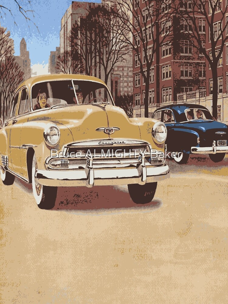 RETRO CAR Pop Art by Bruce ALMIGHTY Baker