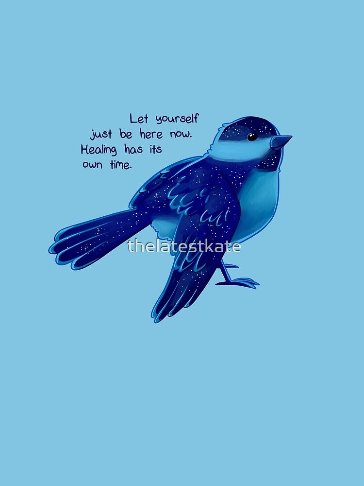 "Healing Has its Own Time" Bird by thelatestkate
