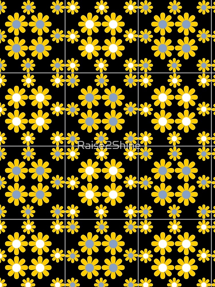 Groovy Grandpa Floral Star Retro Design by Raise2Shine