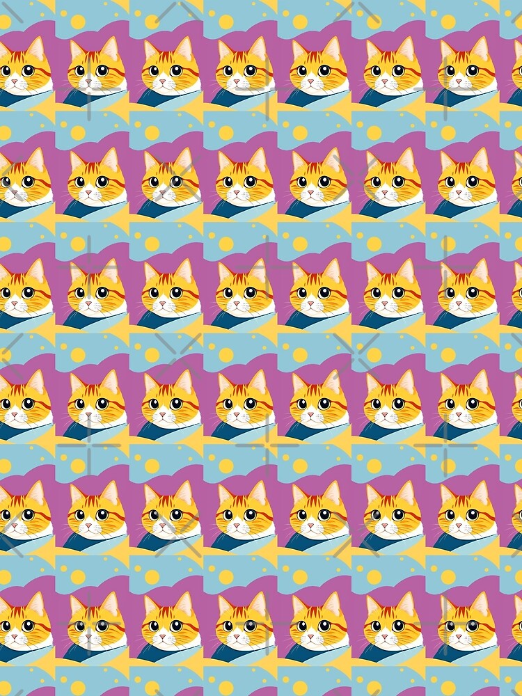 Happy Cute Cat Design | Cat Lover Gift for All Ages by Raw Tigers