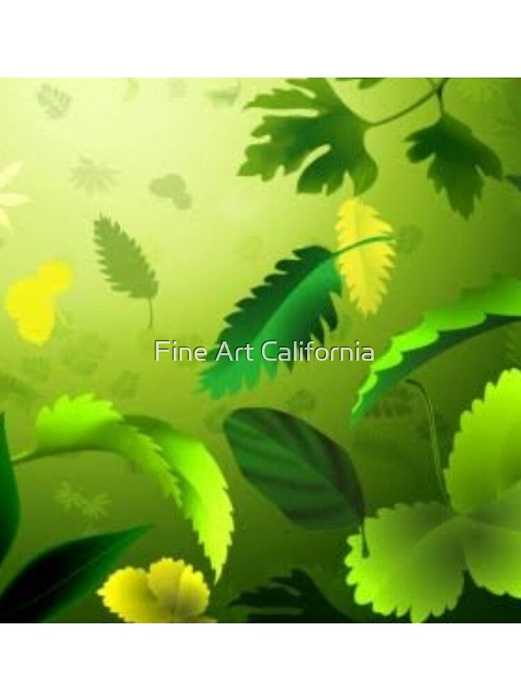 falling leaves by Fine Art California