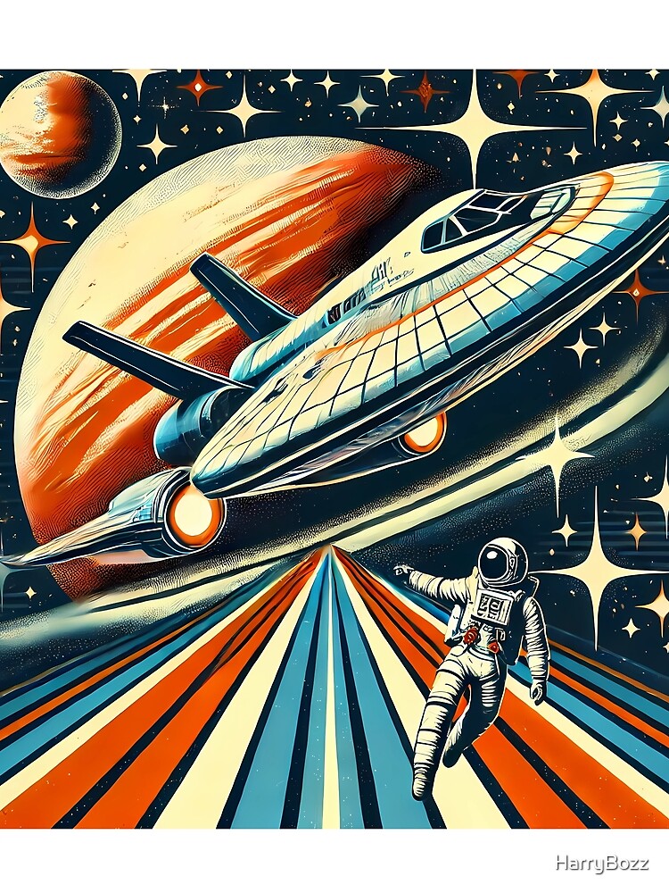 Retro spaceship by HarryBozz