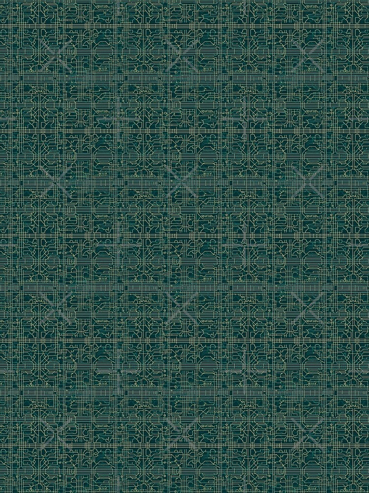 Electric Blueprint by PixelPatchwork