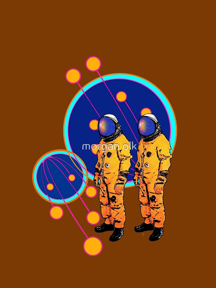 Retro Spacemen 1 by morgan olk