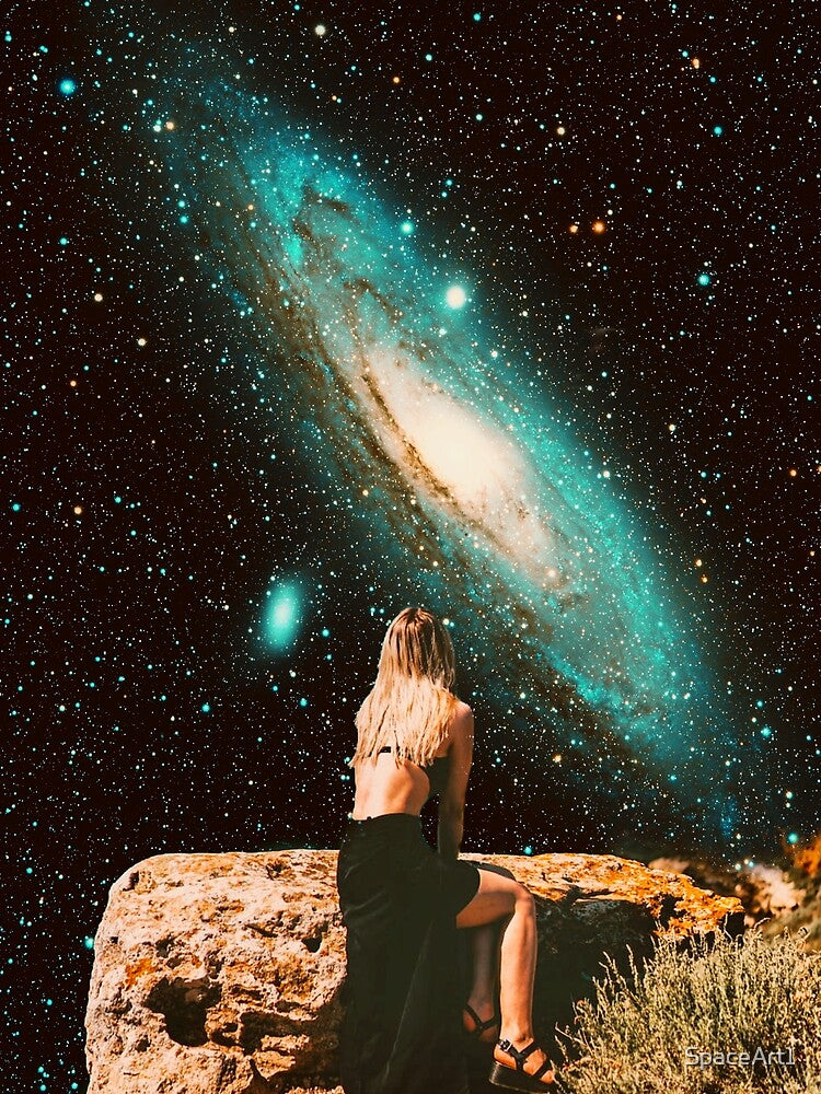 Galaxy Girl - Space Explorer by SpaceArt1
