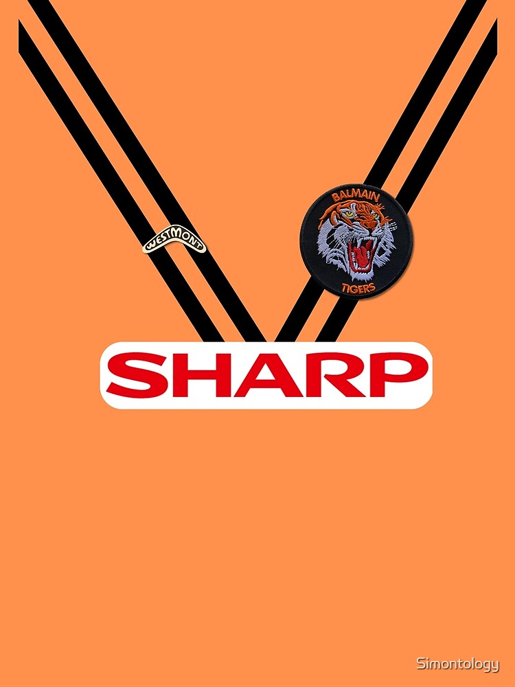BALMAIN TIGERS 1981 JERSEY by Simontology