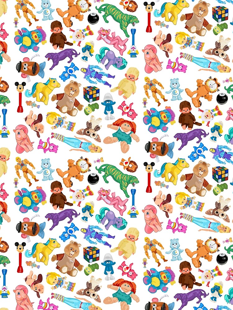 80s Toy Collage by hellomalcolm