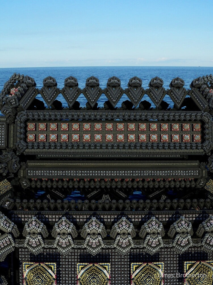 Sea Fortress Year 2452 by James Brotherton